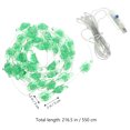 thumbnail image 3 of Guirnalda de luces de tortuga nórdica para el hogar, decoración de habitaciones, Navidad, fiestas, festivales, bodas, vacaciones, linterna USB, 40 LED, 3 of 6