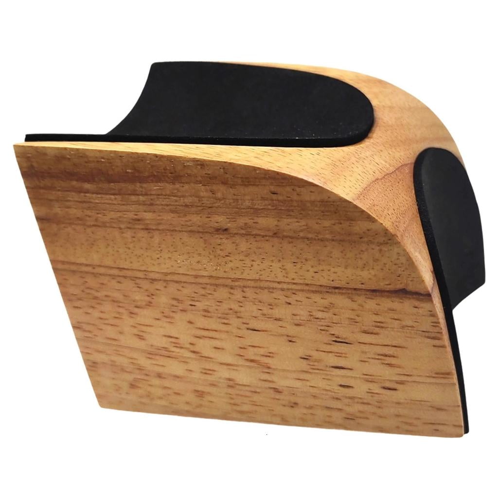 Yihuala Multifuntional Wood Guitar Neck Stand Neck Stabilizing Aid for Quick String Replacement on Electric Bass Guitars