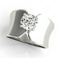 thumbnail image 4 of Round Brilliant Cut Solitaire Engagement Ring 10K White Gold, 4 of 4