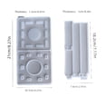 thumbnail image 3 of Lamp Holder Molds for Making Tealight Holder Epoxy Resin, 3 of 9
