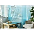 thumbnail image 1 of Discount Violete Valances Voile Door Window Curtain Drape Panel Sheer Scarf Divider Dec, 1 of 6