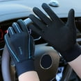 thumbnail image 4 of HUGFEGWE Summer Driving Gloves Men Anti-UV Protection Sunscreen Touchscreen Cooling Mesh Breathable Gloves Cycling Riding Full Palm Sport Non-Slip Grip Motorcycle Golf Mittens CA919-117074, 4 of 8