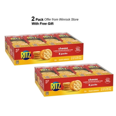 RITZ Cheese Sandwich Crackers (2 Pack Offer) Free Gift from Winrcok Store
