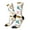 2 Black-2, variant on Cartoon Animals Print Adult Socks for Men & Women,Calf Socks, Ankle Socks,Boots Socks,Breathable Casual Sock,Unisex Crew Socks