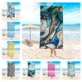 thumbnail image 1 of Microfiber Beach Towel - Quick Dry, Sandproof & Large 31.5x63 Inch for Pool, Travel and Camping, 1 of 7