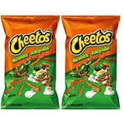 Cheetos Cheddar Jalape�o Crunchy Cheese Flavored Party Snacks Net Wt 8.5 Oz (Pack Of 2)