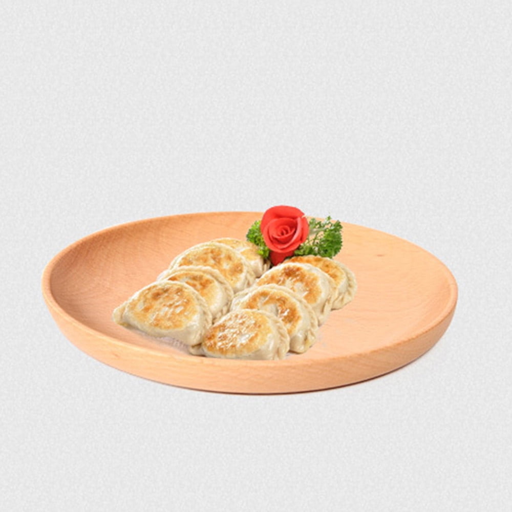 Creative Round Tray Solid Fruit Tray Dessert Tray Simple Living Room