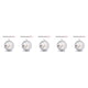 thumbnail image 2 of Advancent Stainless Steel Baking Oven Thermometer Cooker Resistant Temperature Gauge Heat 50-280 Kitchen Grilling ℃ Utensils Roasting Type2, 2 of 6