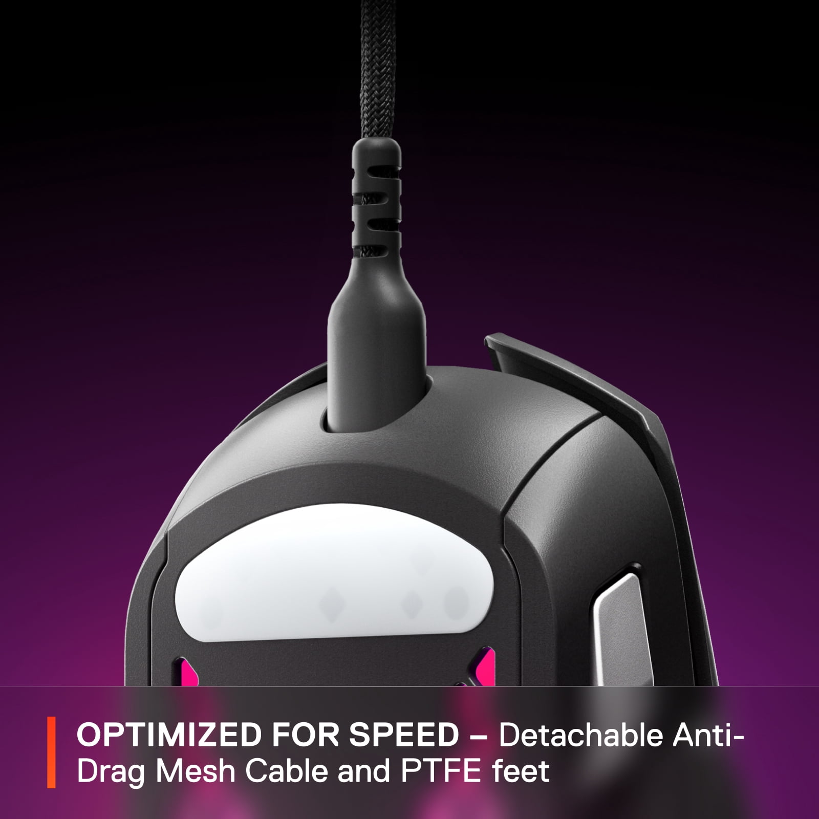 SteelSeries Aerox 5 Ultra Lightweight Honeycomb Water Resistant Wired RGB Optical Gaming Mouse With 9 Programmable Buttons
