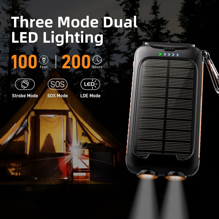 Yelomin 49800mAh Solar Power Bank 22.5W Fast Charging photo 5