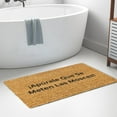 thumbnail image 4 of Funny Spanish Welcome Doormat - Apurale Que S E Meten Las Mo Scas Non- Decorative Rug for Indoor and Outdoor Use Home Accessory, 4 of 5