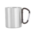 thumbnail image 1 of Ainf Tasse à Café en Acier Inoxydable pour Camping et Randonnée en Plein Air, École, Traitement Attrayant, 1 of 8