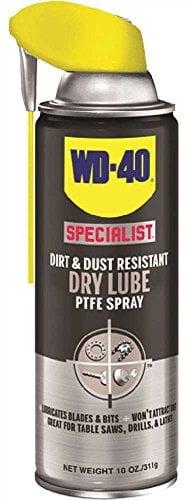 WD-40 Spet Dry Lube with PTFE, Lubricant with Smart Straw Spray, 10 oz