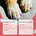 thumbnail image 4 of Festive Pet Nail Polish Kit Quick Drying Easy Application DIY Manicure Holiday for Cats and Dogs 5PCS, 4 of 5