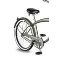 thumbnail image 2 of WonderWheels Beach Cruiser Shimano Tx-35 7 Speed Bicycle, Bike, V-Brake Stainless Steel Spokes One Piece Crank Alloy Purple Rims 36 H With Fender - Gray, 2 of 6