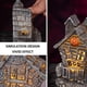 thumbnail image 2 of Decoración de casa embrujada de Halloween luces LED de decoración de escritorio decoración del hogar (calabaza) Hugtrwg Para estrenar, 2 of 4
