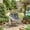 Dark Gray+Brown, variant on Double Swing Egg Chair with Stand,2 Person Indoor Outdoor Wicker Loveseat, Oversized Patio Hanging Basket Chair with Cushions, Cozy Sturdy Porch Swing for Backyard