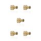 thumbnail image 1 of Bearachild Connector Garden Multifunctional Adapters Pure Fittings Copper Agriculture Wear-resistant Repair Irrigation Washing Type2 NO2 Bearachild CBP482728, 1 of 6