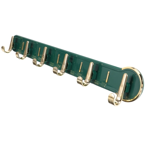 ETEREAUTY Plastic Medal Hanger Display Shelf Wall Mounted Medal Holder in Green for Trophy Display
