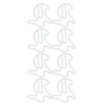 thumbnail image 5 of Clip de Papier Mignon, 100pcs Animaux Trombones Fournitures de Bureau Non-Animaux Multifonctionnel, 5 of 5