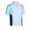 White/Turquoise, variant on Monterey Club Men's Rotation Colorblock Golf Polo Shirt #1183