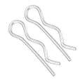 thumbnail image 3 of Chaveta R Pasador de Chaveta de Hierro Galvanizado Pasador de Chaveta Tipo R 4 Tamaños 16/18/2/25 Mm Clip de Sujeción del Pasador de Retención Zinc Brillante Cableado de ANGGREK Otros, 3 of 8
