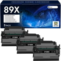 VIPink 3-Pack Compatible Toner Cartridge Compatible for HP CF289X 89X LaserJet Enterprise MFP-M528dn M528f Flow MFP-M528c M528z M507x M507n M507dn Printer Ink Black