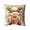 Yellow, variant on Christmas Themed Single Sided Printed Throw Pillow Cover, Decorative Sofa Cushion Case, Festive Holiday Pillowcase for Couch Bed Living Room Bedroom Home Xmas Decoration (No Insert), Brown