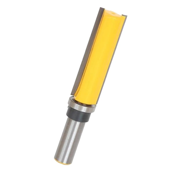 Broca de Enrutador para Pllla de , Mango de Pulgada para Carpintería, Bricolaje para El Hogar Sunnimix Flush Trim Router Bit