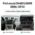 thumbnail image 4 of TPXINXIN 12.3 inch Car Radio for Lexus LS460 LS600 2006-2012 Android 13 Carplay Auto Car Multimedia Player GPS Navi Stereo Radio Head Unit, 4 of 10