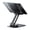 Rotary model-Black, variant on Multifunctional Adjustable Tablet Holder For Desk Use With AntiSlip Base And Construction
