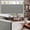 Blackout Light Gray, variant on BERISSA No Drill No Tools Top Down Bottom Up Cellular Shades Blackout Honeycomb Blinds 1.35" Cordless Tension Cellular Blinds for Indoor Windows,White,34"W x 64"H