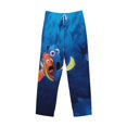 thumbnail image 4 of Pantalon de Pyjama Noir pour Hommes Imprimé Dessin Animé Anime, 4 of 8