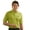 Limeade, variant on Monterey Club Men's Vertical Jacquard Texture Solid Golf Polo Shirt #1076