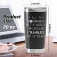 thumbnail image 2 of Gifts for Mom from Daughter,Son,Kids,Husband Christmas Gifts for Mom,Wife,Women Best Birthday Gifts for Mom,Mother Mothers Day Birthday Gifts Funny Mom Gifts 20 Oz Black Tumbler, 2 of 5