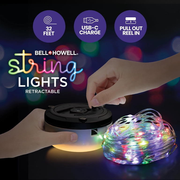 BBT 32' Waterproof Marine Grade LED String Lights – White