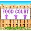 thumbnail image 1 of Food Court 13 oz Vinyl Banner With Metal Grommets, 1 of 4
