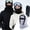 D, variant on Winter Ski Face Mask 1 Piece, Windproof Breathable Stretchy Thermal Face Cover, Cold Resistant Dust Proof Full Face Protection for Skiing Snowboarding Cycling and Outdoor Sports