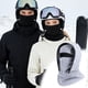 thumbnail image 1 of Mascarilla facial de invierno, pasamontañas de cuello para gaita • pasamontañas forradas de forro polar de cobertura total • cubrimiento térmico y transpirable para senderismo y running, 1 of 5