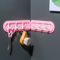thumbnail image 4 of Coat Rack Holder Wall Mounted Hat Key Hooks Hanger Hanging Storage Organizer for Bathroom Kitchen, 4 of 10