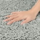 thumbnail image 3 of REGALWOVEN Alfombrillas de baño suaves y esponjosas para baño y dormitorio gris claro 16" x 24", 3 of 6