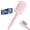 Pink, variant on Portable Dual-Use Hair Trimming Comb, Bang Trimming & Split End Removal, DIY Hair Thinning Comb Adjustable Blade for Bangs, Layering, Travel