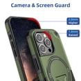 thumbnail image 5 of TYJKeJi Case with Holder Stander Kickstand Drop Resistant Shockproof Case For iPhone 16 Pro (6.3inch), 5 of 7