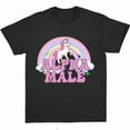 thumbnail image 2 of Camiseta de unicornios para hombre, camisetas gráficas de arcoíris, camisetas divertidas a la moda para mujer, camisetas de Hip Hop Alpha para hombre, ropa estética Unisex 100% algodón, 2 of 5