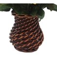 thumbnail image 4 of Artificial Silk Sunflower with Rattan Vase Daisy Arrangement, 6 Bunches, 42 Flowers & Stems, Sunflower Bouquet, Handmade Willow, Fake Flowers in Vase for Home Decor, 4 of 5