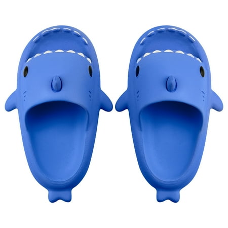 

Children s Slippers Boys and Girls Shark Slide Children s Shoes Cloud Shark Glide Cartoon Pattern Children s Sandals Light Flat non Slip Shower Shoes