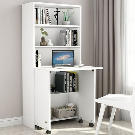 Tribesigns Folding Computer Desk Compact Pc Laptop Study Writing
