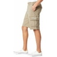 thumbnail image 3 of UNIONBAY Mens Flex Waist Cargo Shorts Color: Dugout, Size: 34, 3 of 5