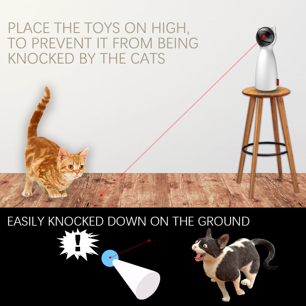 Cat Laser Toy Automatic Interactive Toy for Kitten/Dogs P01