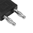 thumbnail image 3 of 5 uds J.20005 conector Banana doble 1 hembra a 2 macho 14mm espaciado 4mm conector Banana de cortocircuito, 3 of 8